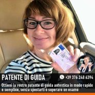 Acquista la vostra patente di guida in 7 giorni