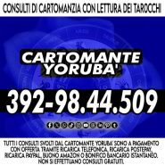 LA FORZA DEI TAROCCHI DEL CARTOMANTE YORUBA'