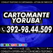 Vuoi ottenere una visione chiara della tua vita? contatta il Cartomante YORUBA'