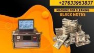   SSD chemical solution for cleaning and restoring blackened or stained banknotes, often linked to currency that has been marked as "black money +2763