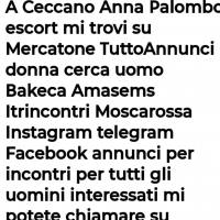 DONNA ITALIANA CIOCIARA ANNA PALOMBO COMPLETA DI TUTTO SE NON TROVI IL MIO NUMERO LO TROVI SUGLI ALTRI SITI DÌ ESCORT 😜
