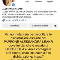 3405579516 ALESSANDRA LEHR TRAVESTITO PERICOLOSO FATTE ATTENZIONE