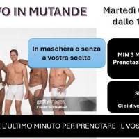 APERITIVO IN MUTANDE E MASCHERA