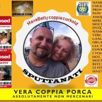 Siamo MaxeBetty vera coppia cuckold della provincia di Milano 