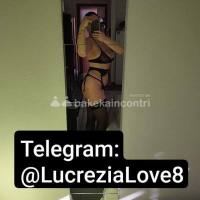 Videochiamata erotica Telegram: @LucreziaLove8 (NO WHATSAPP, NO CHIAMATE)