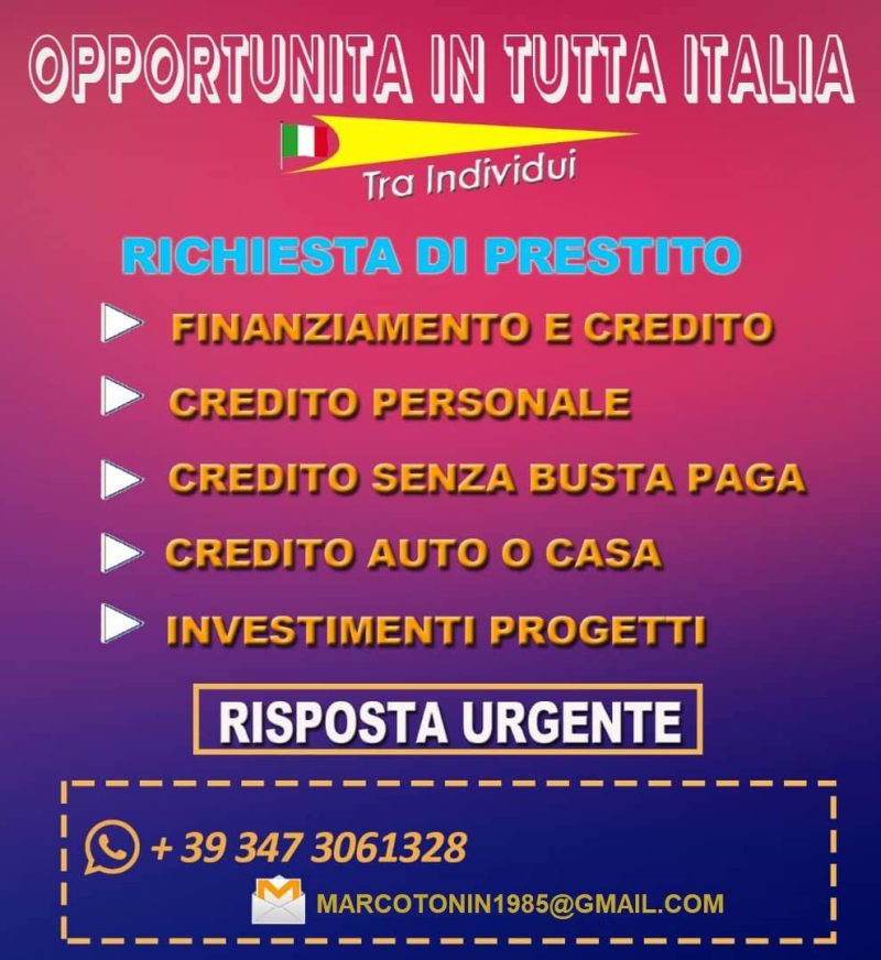 Sono la soluzione ha tutto il vostro problema