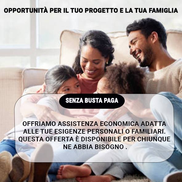 OPPORTUNITÀ  PER LANCIARE UN ATTIVITÀ 