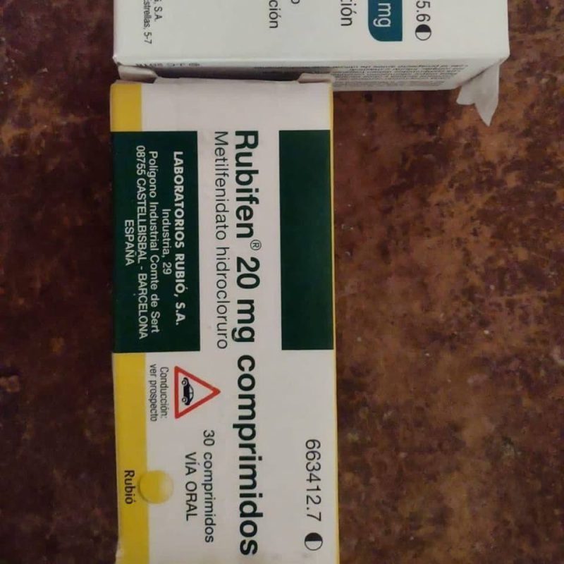 Comprar Rubifen (metilfenidato) sin receta al mejor precio ...