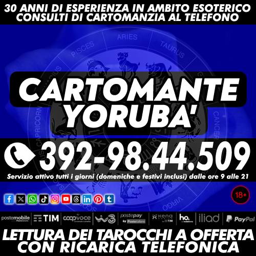 Non restare nel dubbio, è ora di scoprire la verità. IL CARTOMANTE YORUBA'