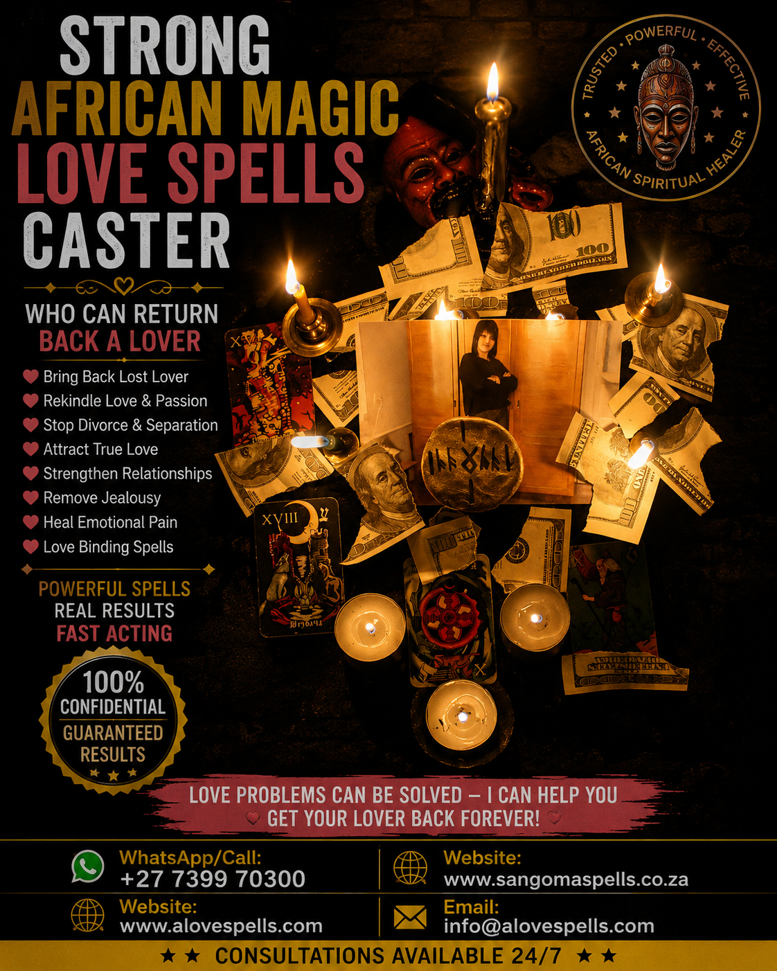 What are the Best Love Spells That Work To Get Your Ex Back? +27739970300